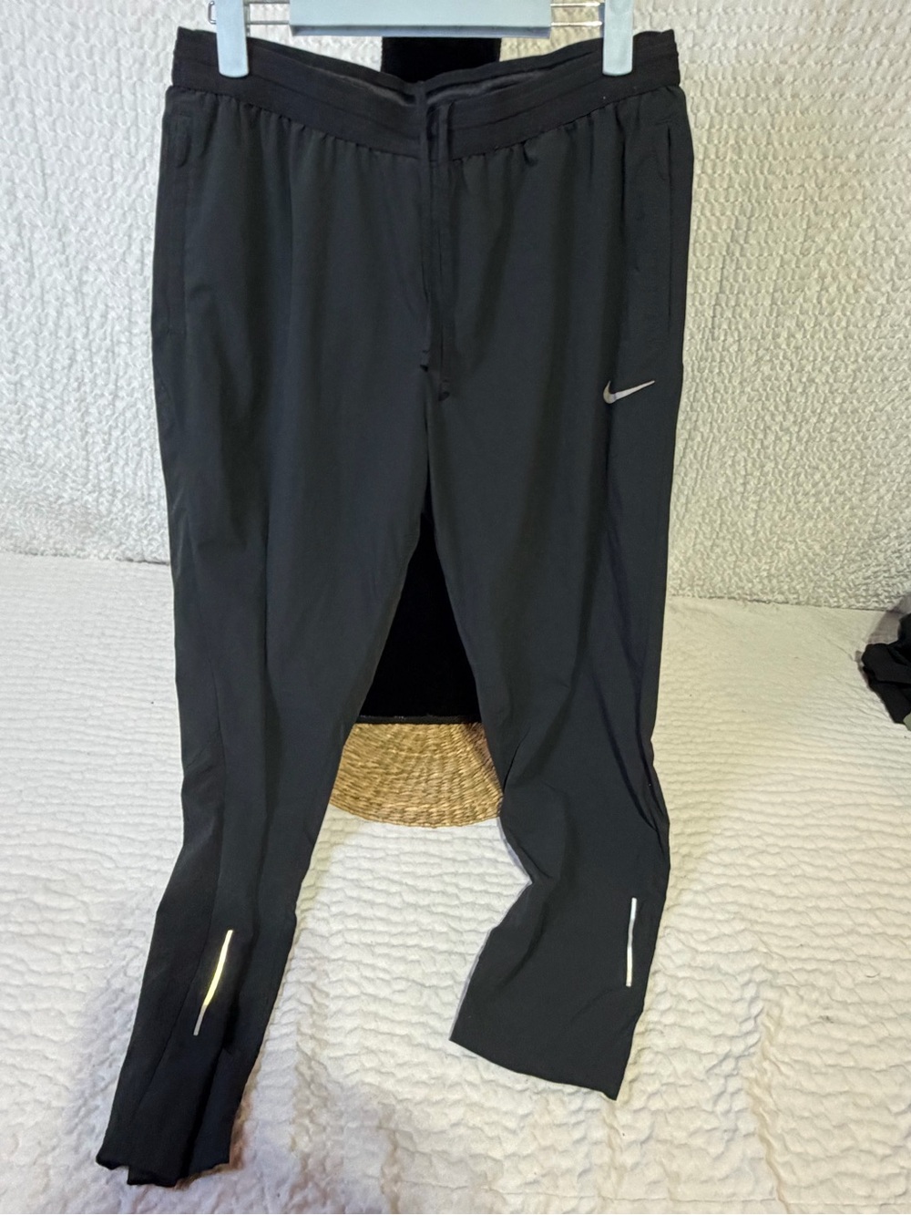 Nike Women’s Black Athletic Joggers with Reflective Accents